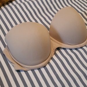 PINK Victoria's Secret Strapless Push Up